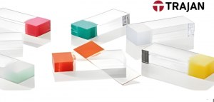 Boîte d'essai gratuite et 30 % de réduction sur les lames de microscope de Trajan!